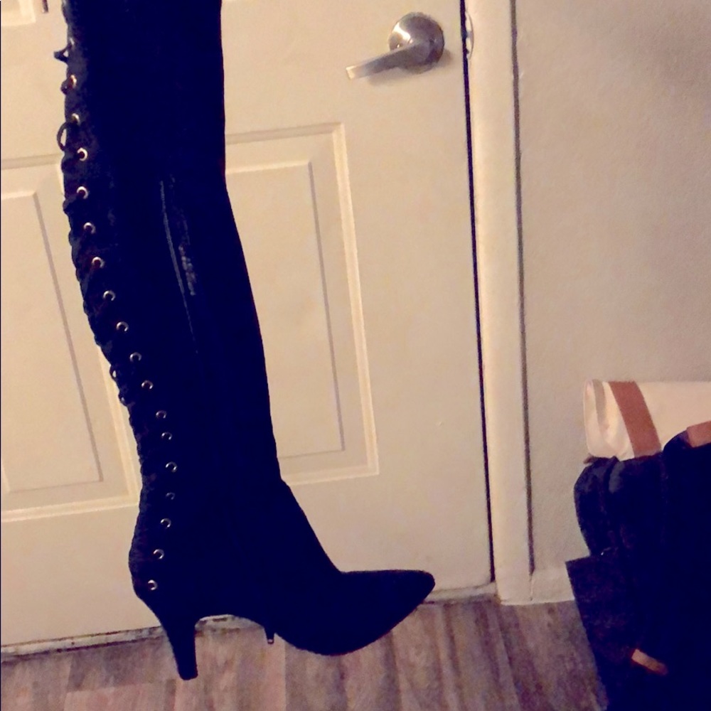 Sexy thigh high boots